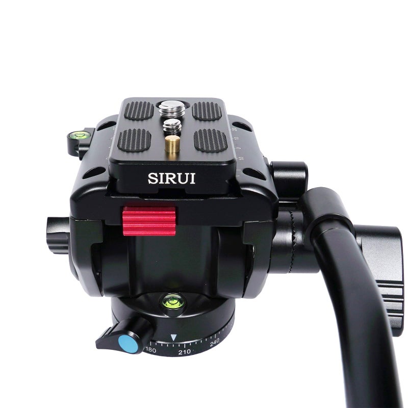 SIRUI VH/VA-Series Fluid Video Head with Quick Release Plate (VA-5 Fluid Head) - Image 5
